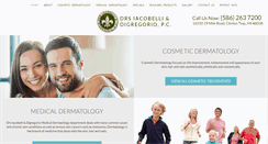 Desktop Screenshot of dermatologydrs.com
